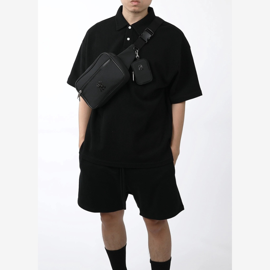 Túi bao tử nam nữ MLB chống nước cao cấp size 24cm x 15cm x 5.5cm