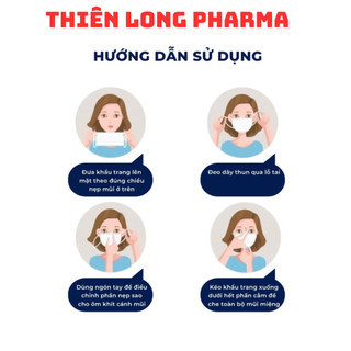 COMBO 50 CHIẾC KHẨU TRANG KF 94 BÉ ( KHÁNG KHUẨN )