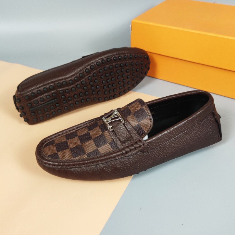Giày lười nam, 100% da bò cao cấp, kiểu dáng sang trọng,đủ size 38-44