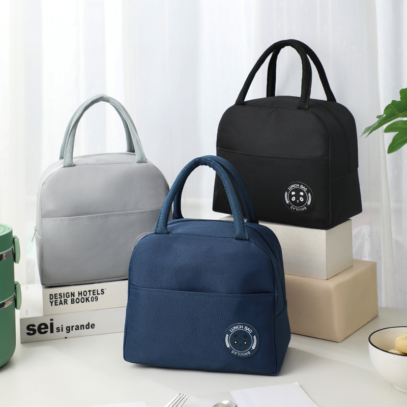 Túi Đựng Hộp Cơm Giữ Nhiệt Lunch Bag Chống Thấm Nước, Chất Vải Cao Cấp.