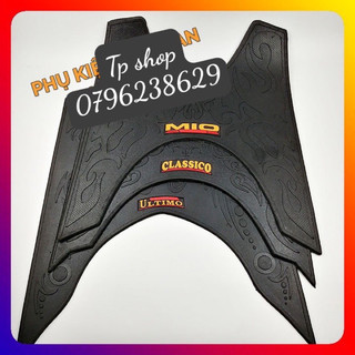 Thảm lót CAO SU trải sàn xe Yamaha MIO gác để chân trước Mio đời đầu, Mio Classico, Mio Ultimo