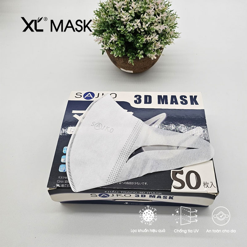 Khẩu trang XL3D Mask Xuân Lai - Hộp 50 chiếc