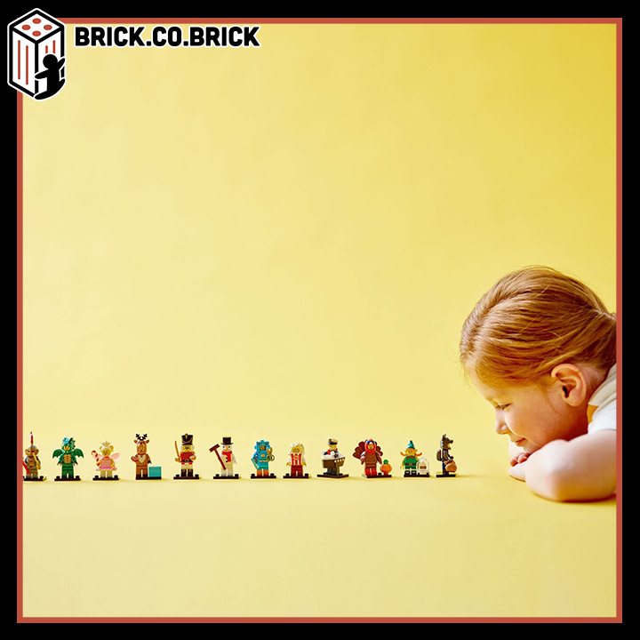 Minifigures Nhân vật số 23 Đồ chơi Lắp ráp Nhân vật Ngẫu Nhiên Series 23 71034
