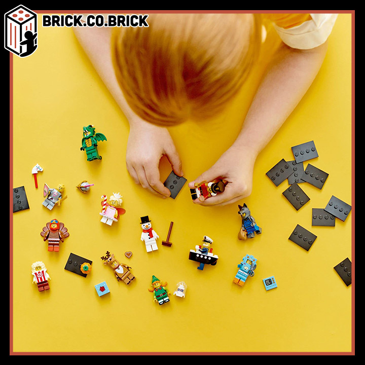 Minifigures Nhân vật số 23 Đồ chơi Lắp ráp Nhân vật Ngẫu Nhiên Series 23 71034