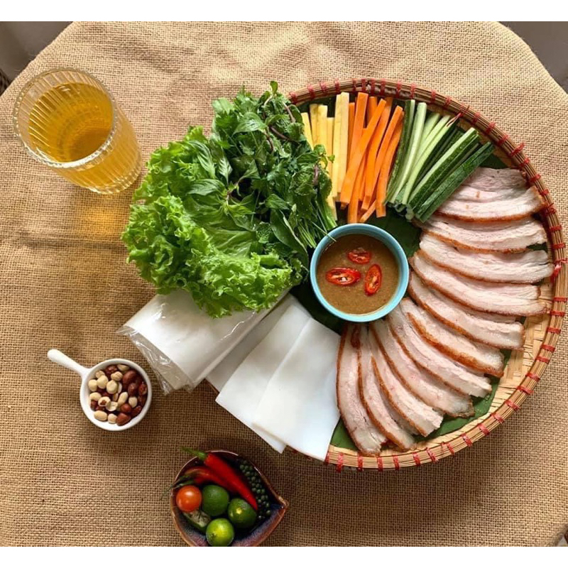 500g Bánh tráng Đại Lộc  - Túi Zip