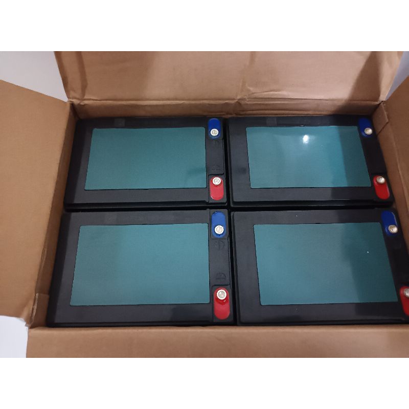 Bộ 4 Bình ac quy xe điện yantai 12v 14a