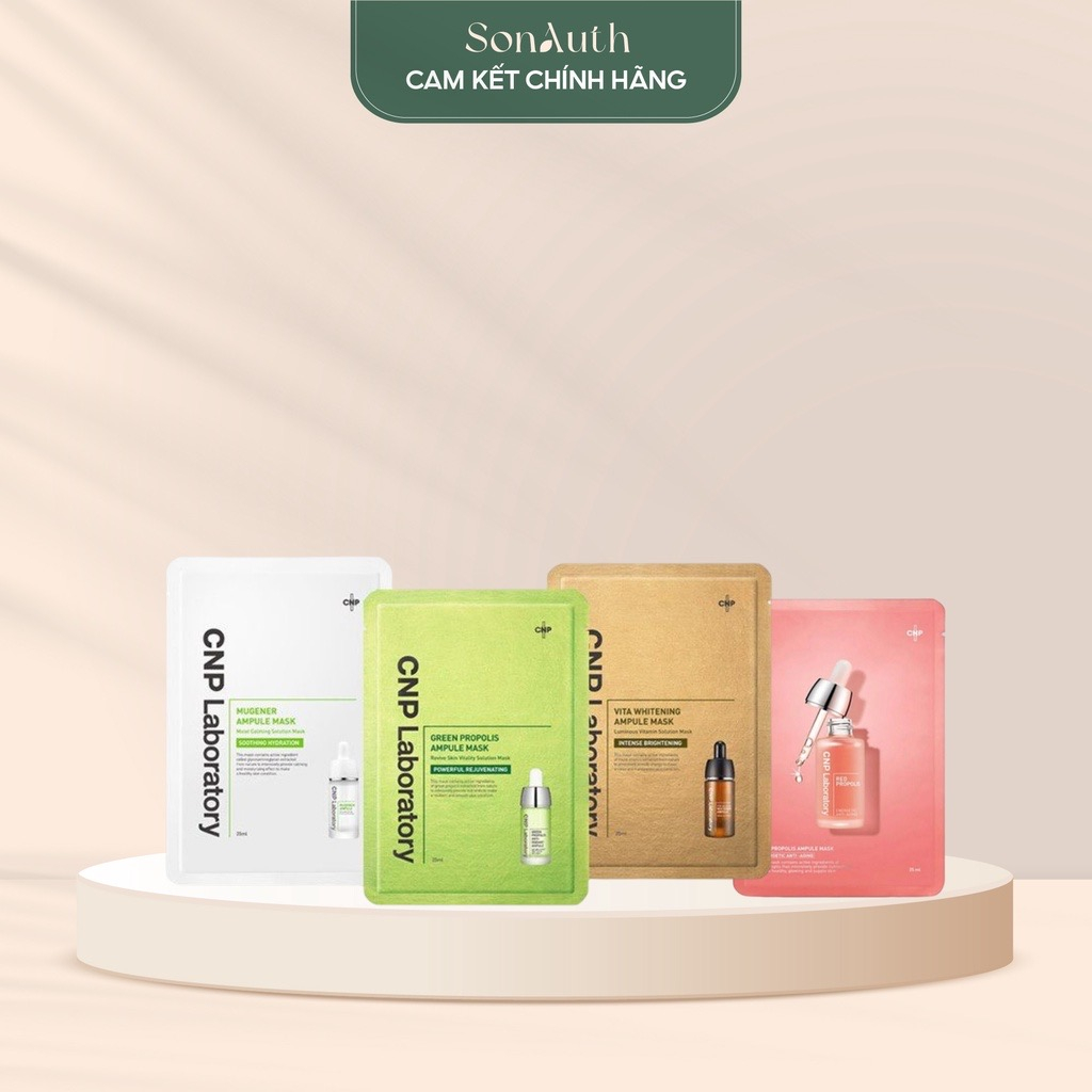 Mặt nạ giấy CNP Laboratory Ampule Mask 25ml - Hộp 10 miếng