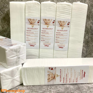 Khăn khô đa năng lau mặt Spa loại 1 khoảng 250 / 210 tờ - Khăn lau mặt dùng trong thẩm mỹ 500gr/cây siêu tiết kiệm