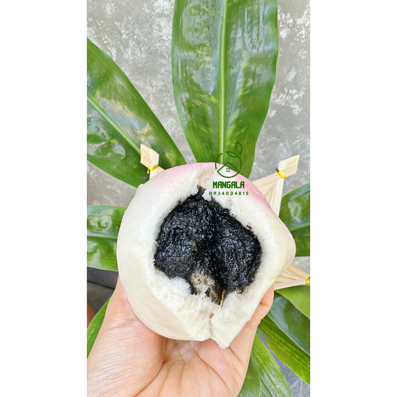 Bánh bao đào tiên mềm mịn để ngoài không bị khô bánh