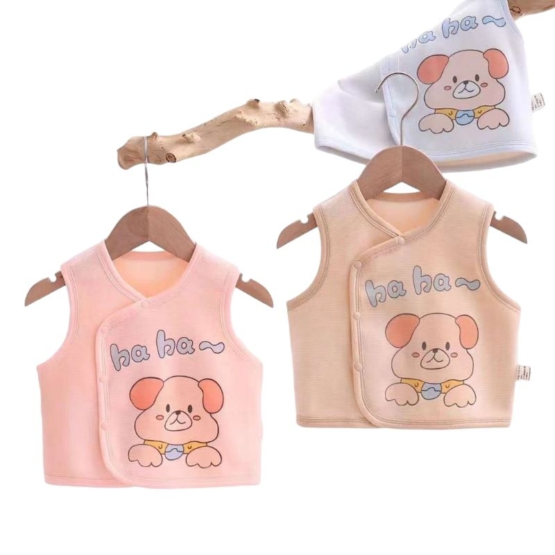 Áo gile cho bé trai bé gái 5-11kg chất nhung siêu mềm mịn hàng Quảng Châu cao cấp