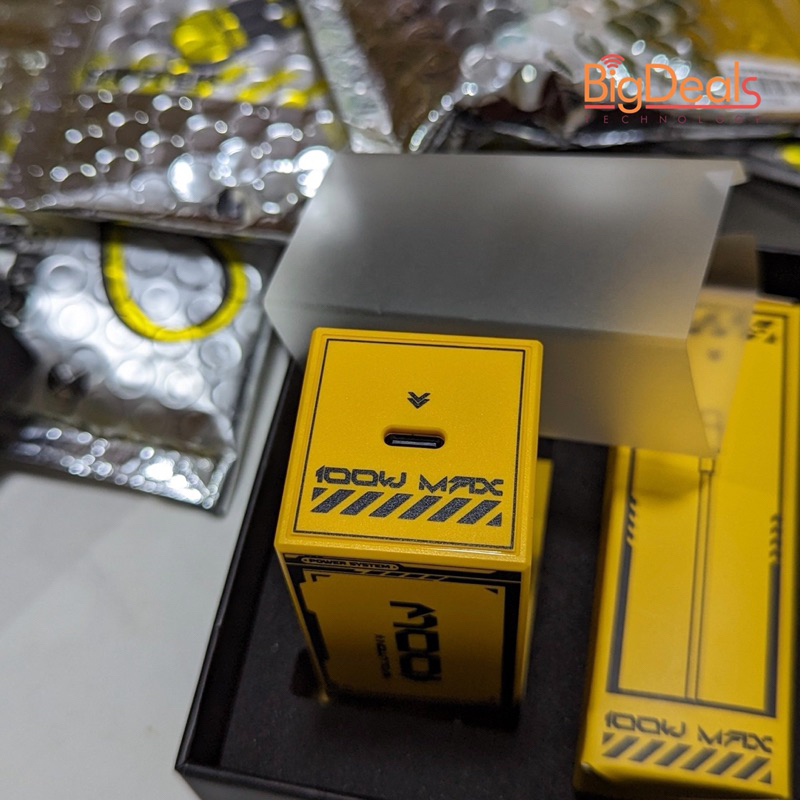 Bộ sạc GaN 100W SHARGE x MECHREVO S100C Hyper Charge siêu nhỏ gọn, BH 6 tháng, BigDeals VN