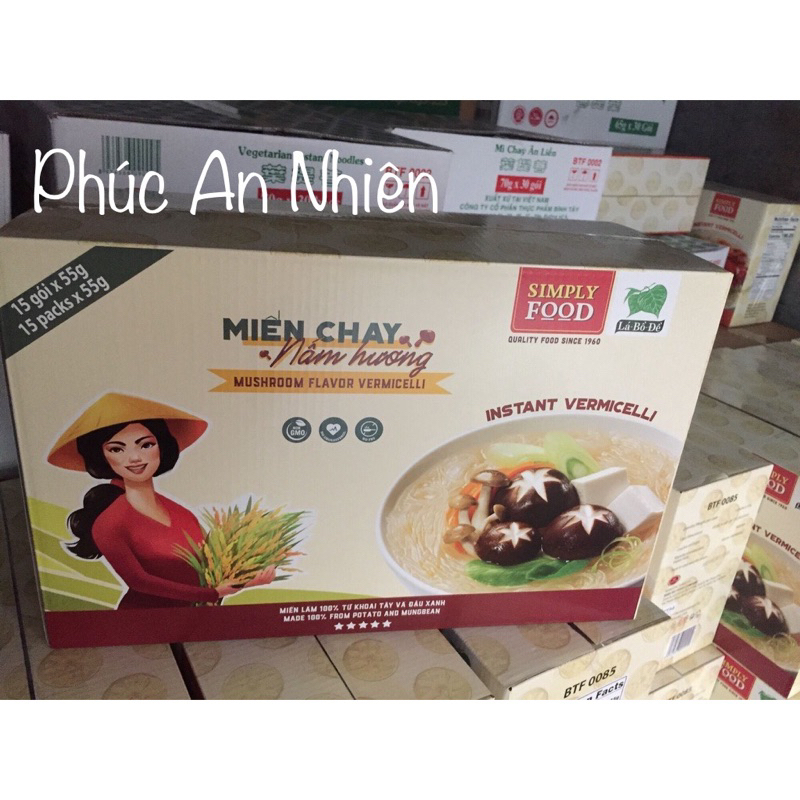 Miến Chay Nấm  Hương Gói - SIMPLYFOOD