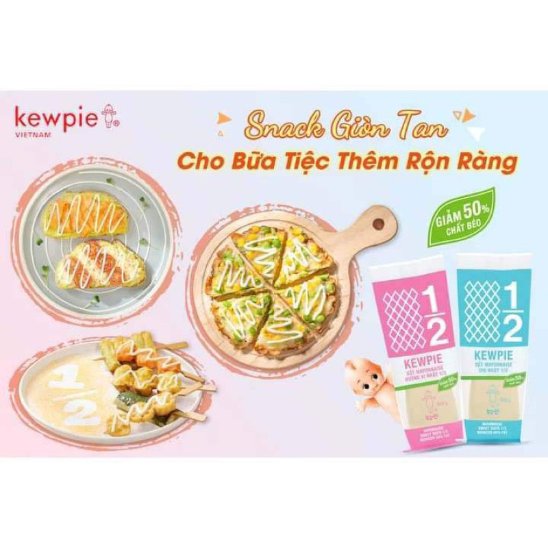 MAYONAISE 1/2 ÍT BÉO KEWPIE
