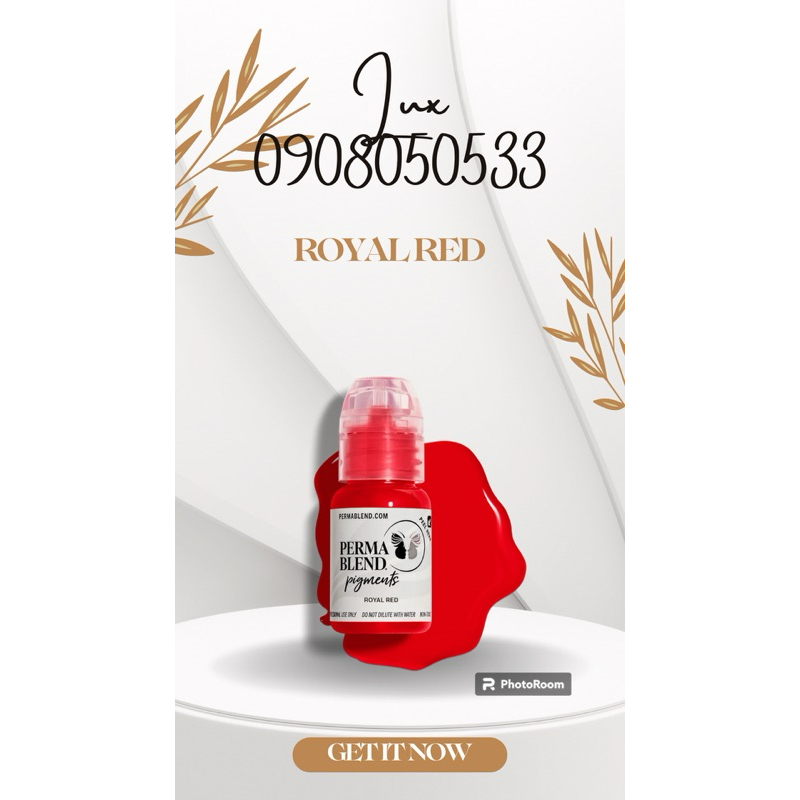 Chiết perma blend (royja red)5ml