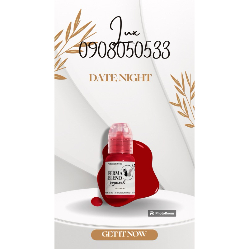 [CHÍNH HÃNG] perma blend [date night)đỏ hồng đậm