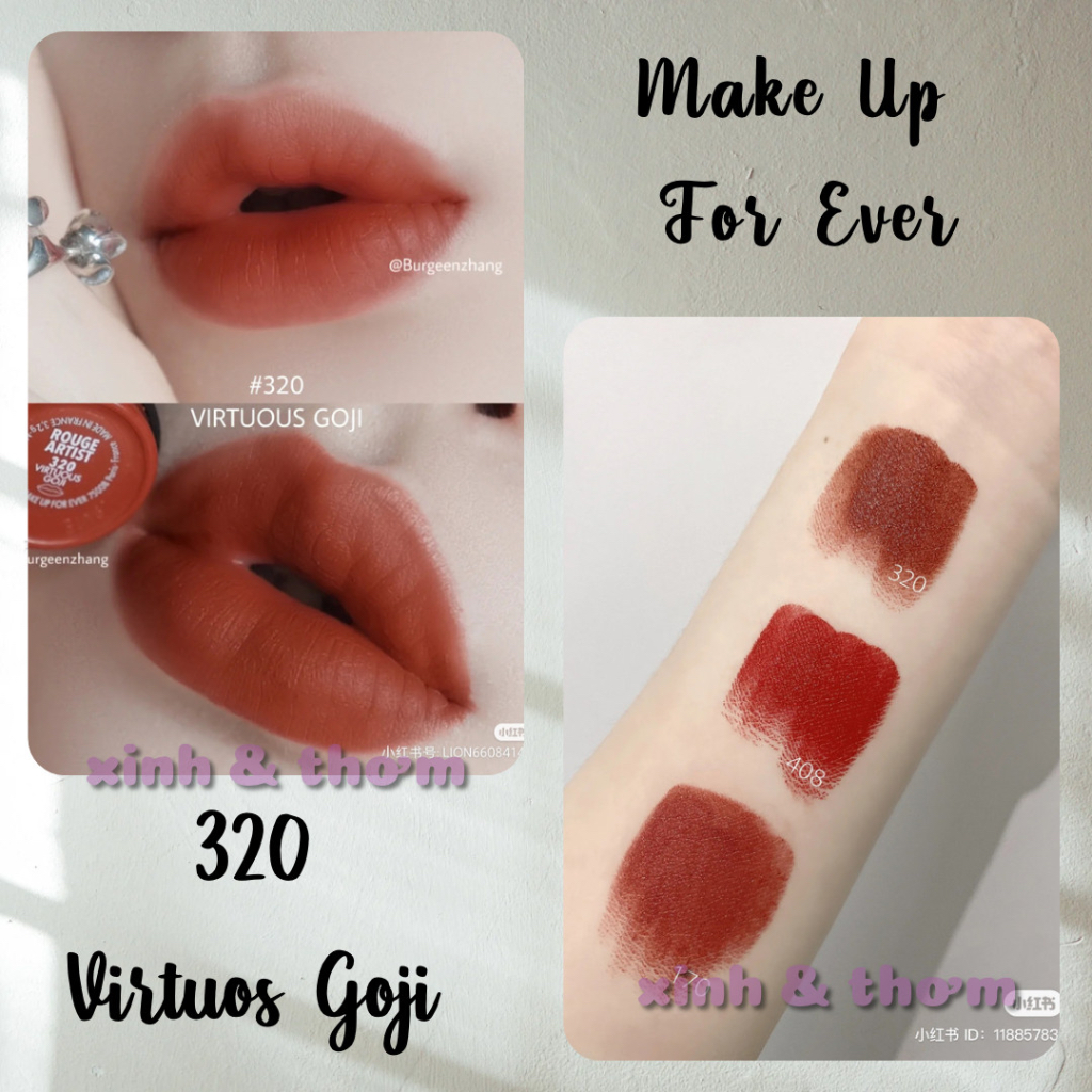 Son thỏi Make Up For Ever Rouge Artist Fullsize 3.2gr