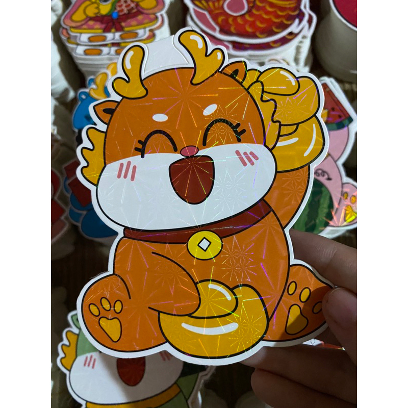 BAO LÌ XÌ TẾT hoạt hình dạ quang 2024 ĐƯỢC CHỌN MẪU