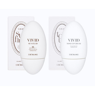 [Mẫu mới] Kem chống nắng + tone up Vivid Sun Fluid Be Balance 50ml