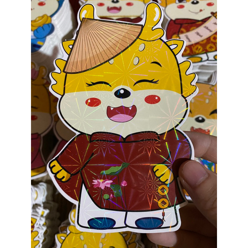 BAO LÌ XÌ TẾT hoạt hình dạ quang 2024 ĐƯỢC CHỌN MẪU