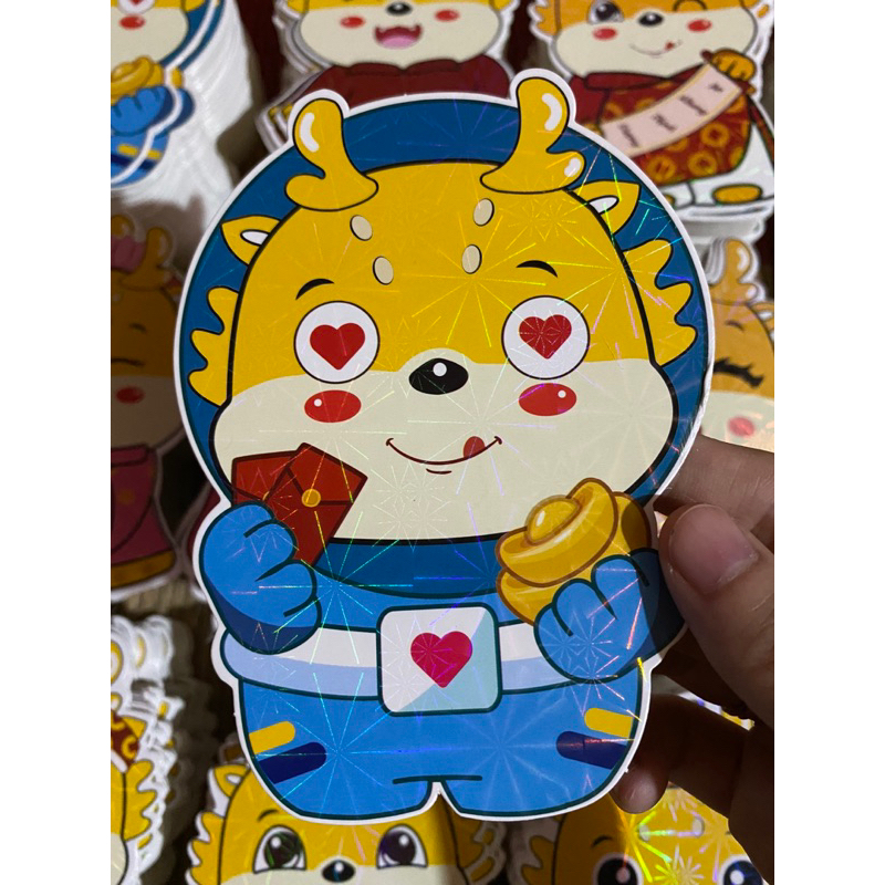 BAO LÌ XÌ TẾT hoạt hình dạ quang 2024 ĐƯỢC CHỌN MẪU