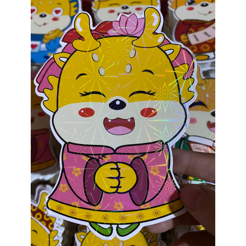 BAO LÌ XÌ TẾT hoạt hình dạ quang 2024 ĐƯỢC CHỌN MẪU