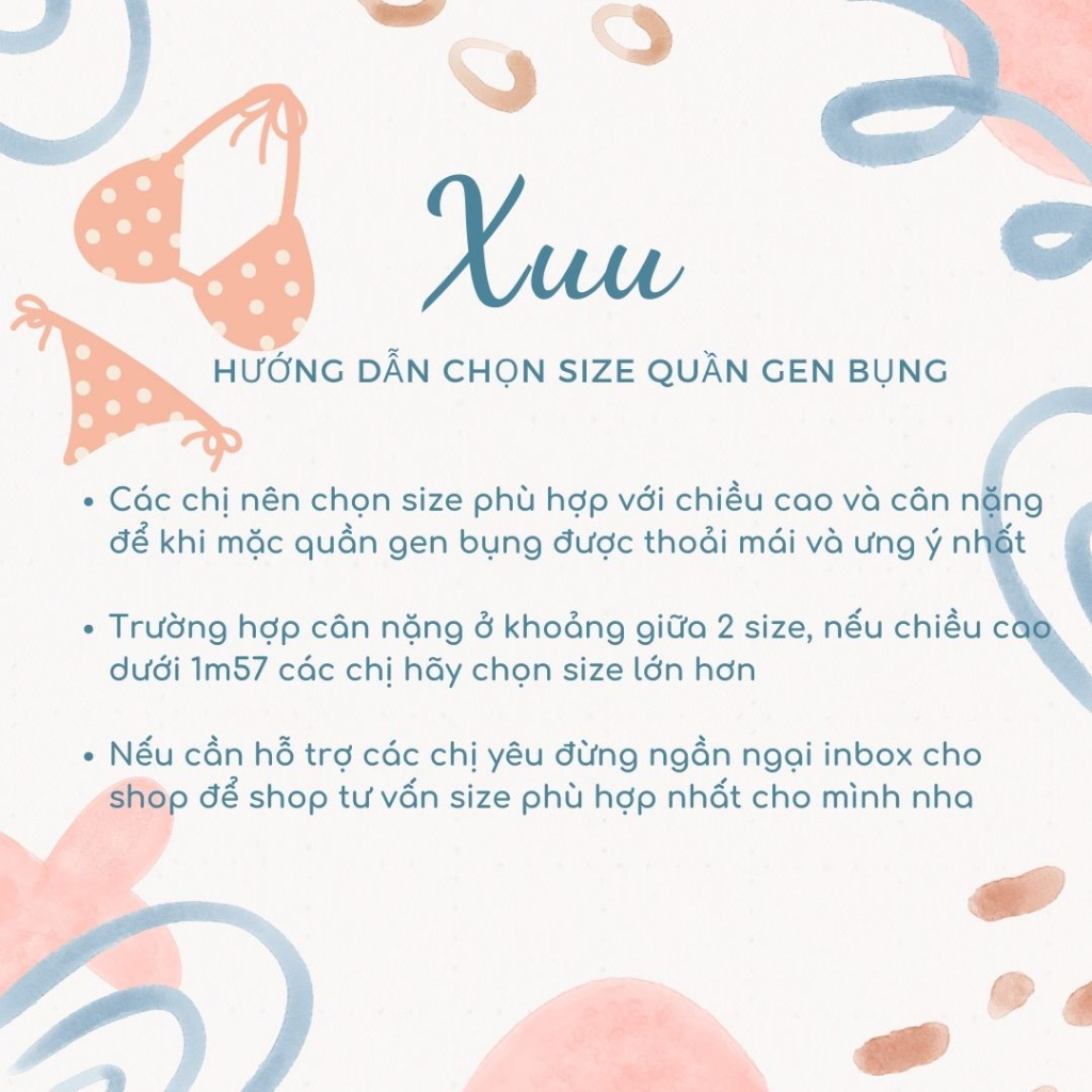 Quần Gen Nịt Bụng MUNXUU Chất Su Đàn Hồi Có Đai Điều Chỉnh Kích Thước Nâng Mông Thon Gọn - GB09