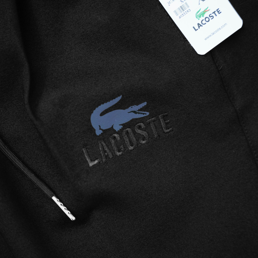 Quần thể thao nam Lacoste +  ADIDAS vải umi co giãn cao cấp, Quần jogger nam thu đông gấu xuông phối cạp chun