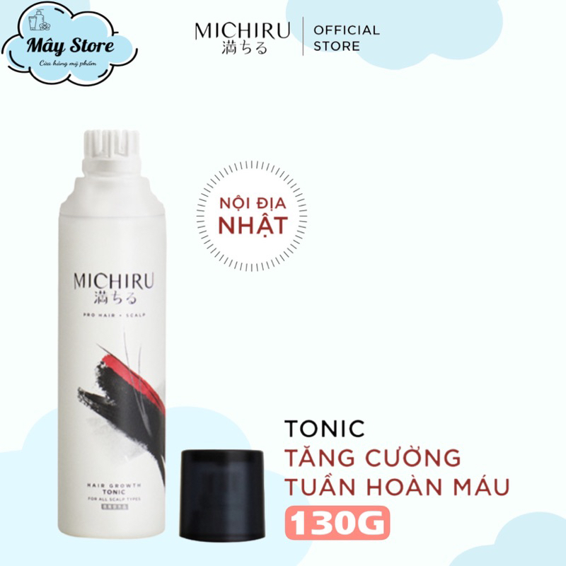 Tinh Chất Tonic Michiru Hỗ Trợ Kích Thích Mọc Tóc 130G