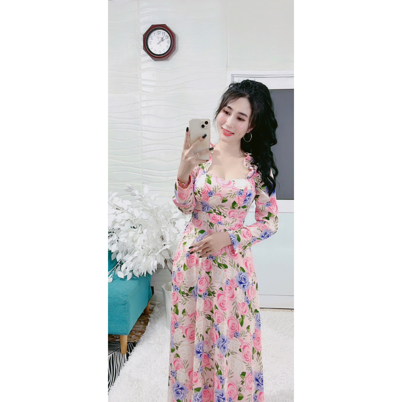 Đầm lụa Mango hàng thiết kế