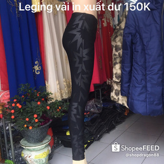 Quần leging Vải xuất dư co giãn 4 chiều