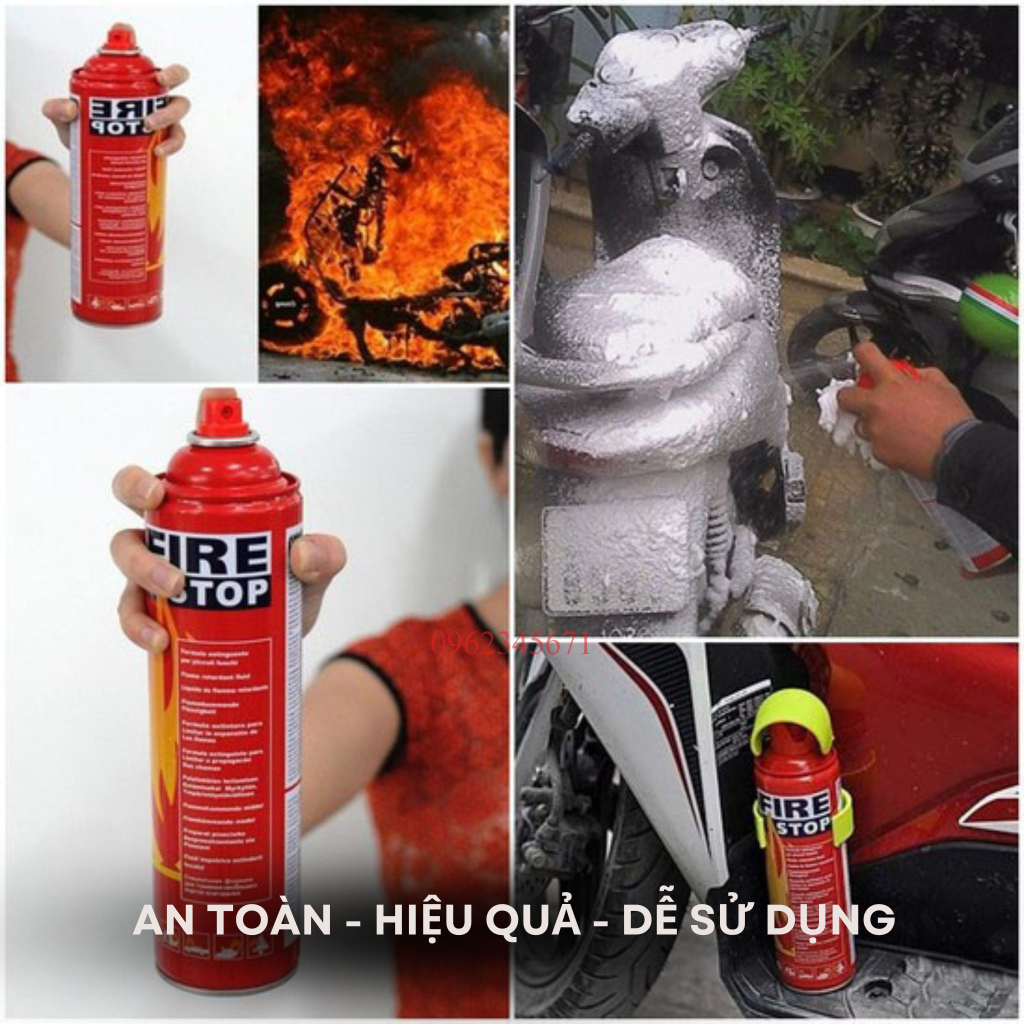 Bình chữa cháy cứu hỏa mini, Bình chữa cháy cứu hỏa mini trên ô tô xe hơi