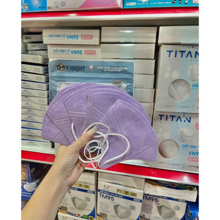 Khẩu trang 5d thịnh phát màu tím