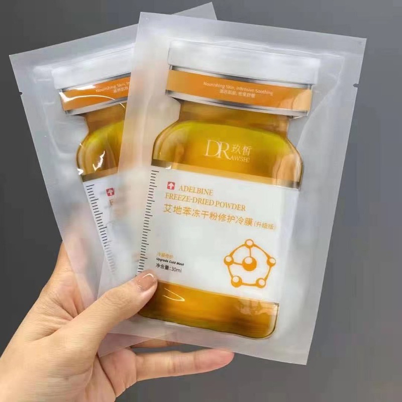 Hộp 10 Mặt Nạ Đắp Siêu Tinh Chất Tế Bào Gốc Peptide DRawshe Truyền Trắng Cấp Ẩm Dưỡng Da Trắng Sáng, Mịn Màng, Nâng Cơ