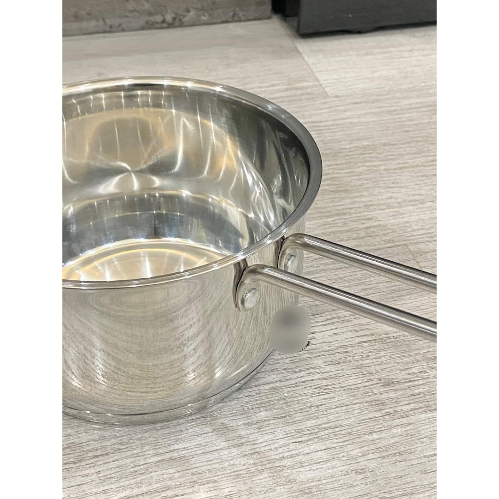 NỒI QUẤY BỘT INOX 5 ĐÁY SUNHOUSE SHG 508 16cm Đáy từ. Dùng được mọi loại bếp