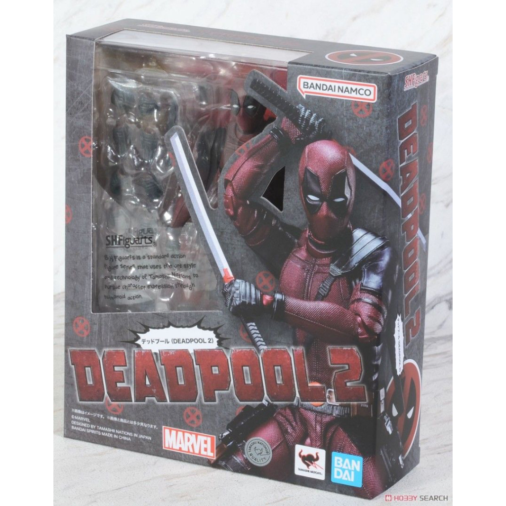 Mô Hình Nhân Vật SHF Deadpool 2 S.H.Figuarts Chính Hãng BANDAI