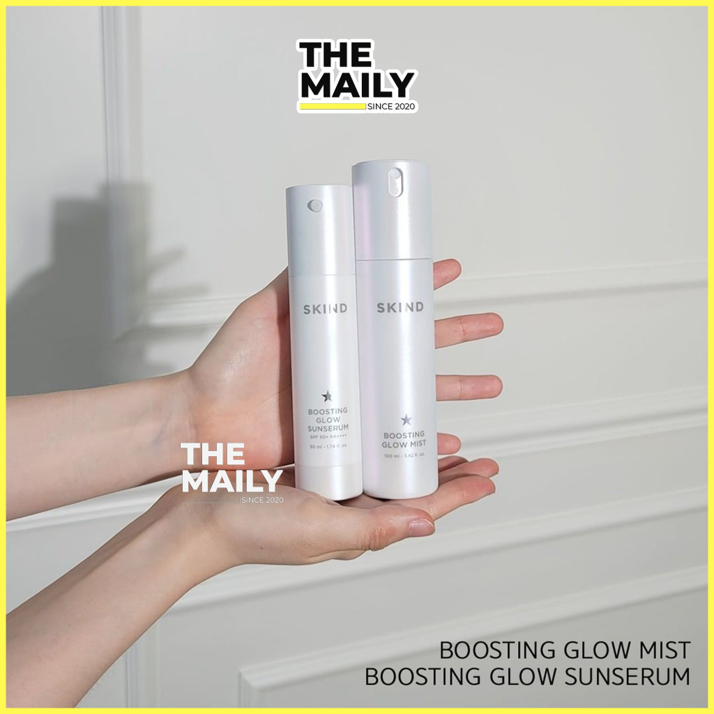 Tinh chất chống nắng 2 trong 1 SKIND Boosting Glow Sun Serum SPF 50+/ PA++++ 50mL