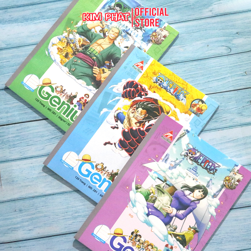 Vở kẻ ngang B5 One Piece Genius 281 - 120 Trang