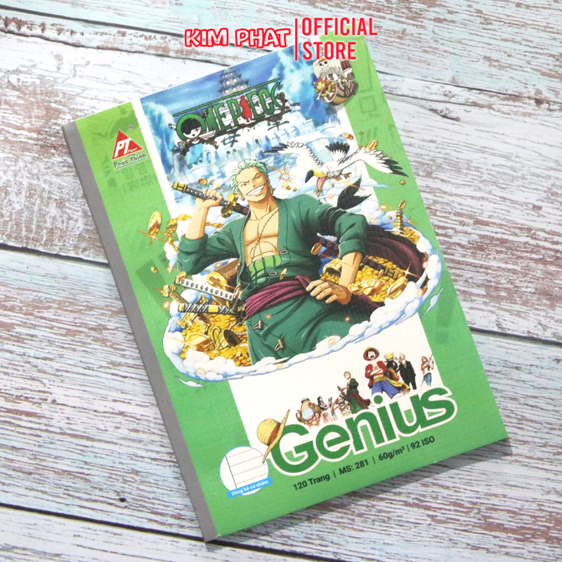 Vở kẻ ngang B5 One Piece Genius 281 - 120 Trang