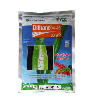 Thuốc trừ nấm dạng tiếp xúc, phổ rộng Dithane M45, 80WP