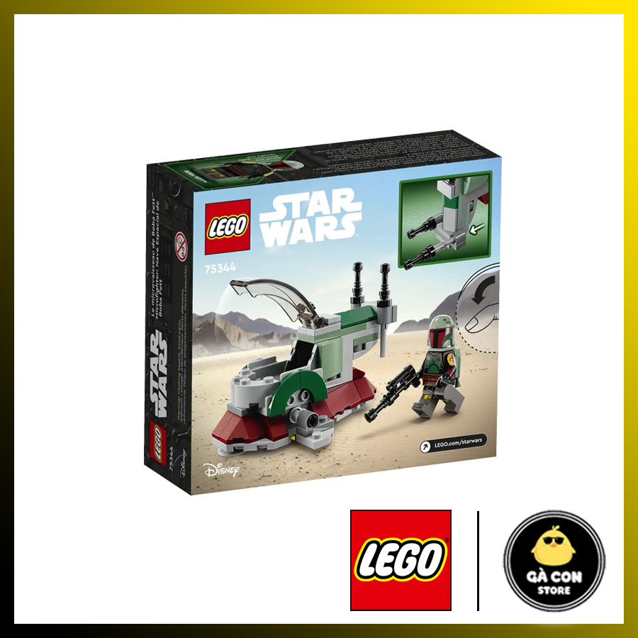LEGO Star Wars 75344 Boba Fett's Starship™ Microfighter.