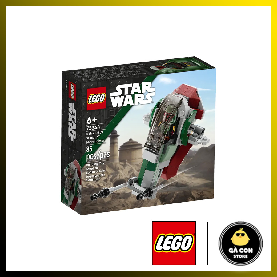 LEGO Star Wars 75344 Boba Fett's Starship™ Microfighter.