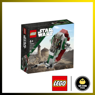 Đồ chơi lắp ráp Star Wars 75344 Starship Microfighter - Phi thuyền Boba Fett