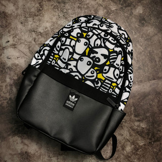 Balo Thể Thao Nam/Nữ Originals 3 Lá Clover Backpack Panda (2) l Xuất Dư Xịn