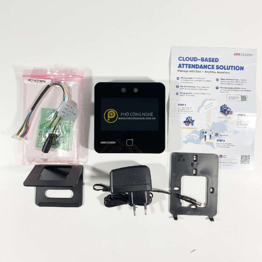 Máy chấm công khuôn mặt Hikvision DS-K1T343MWX