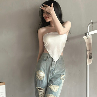 ÁO ỐNG TAM GIÁC CỘT NƠ CÓ MÚT