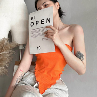 ÁO ỐNG TAM GIÁC CỘT NƠ CÓ MÚT