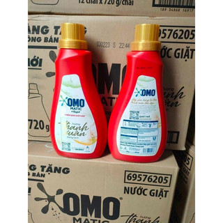 Nước giặt omo matic chai 720g