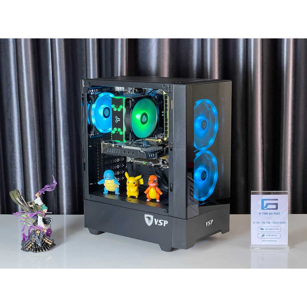 Bộ Cây máy tính X79 Ram 16g VGA rời GTX 950 chơi mượt Liên minh, Đột kích,fifa 4,Free fire,PUBG MB,GTA