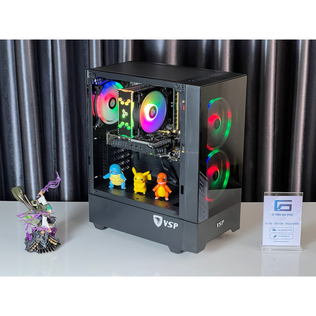 Bộ Cây máy tính X79 Ram 16g VGA rời GTX 950 chơi mượt Liên minh, Đột kích,fifa 4,Free fire,PUBG MB,GTA