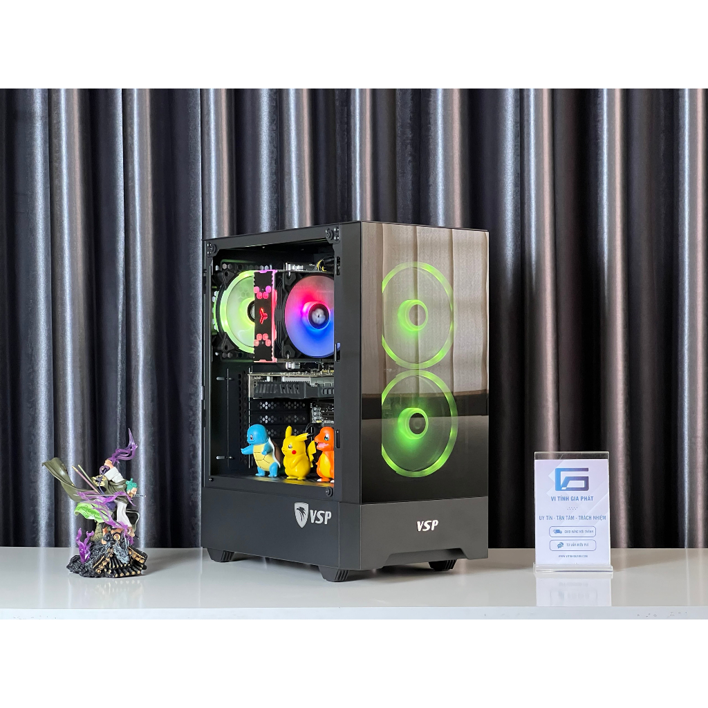 Bộ Cây máy tính X79 Ram 16g VGA rời GTX 950 chơi mượt Liên minh, Đột kích,fifa 4,Free fire,PUBG MB,GTA